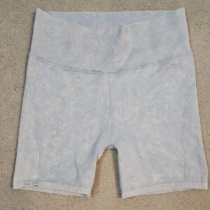 Aerie Offline Light Blue Bike Shorts